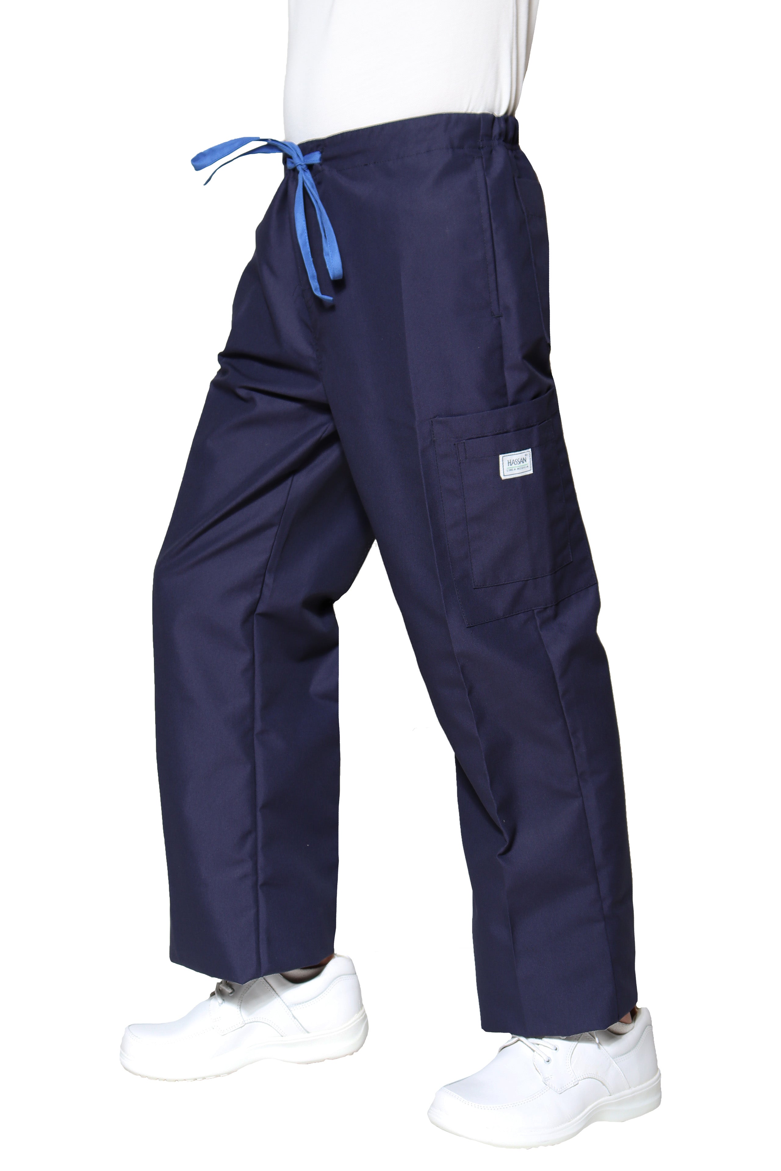 Pantalón Pant HA-25P-TELA SPORT-Color MARINO/REY-HOMBRE-HASSAN Uniformes