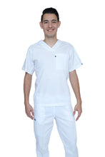 Cargar imagen en el visor de la galería, Conjunto SET Filipina y Pantalón HA-25 -Color BLANCO- HOMBRE-HASSAN Uniformes