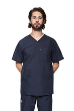 Cargar imagen en el visor de la galería, Conjunto SET Filipina y Pantalón HA-25 -Color MARINO- HOMBRE-HASSAN Uniformes