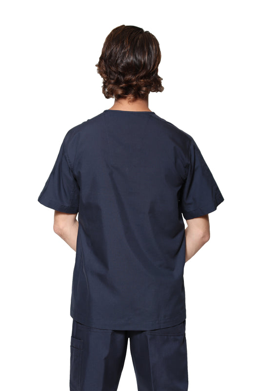 Filipina HA-25T-TELA SPORT-Color MARINO-HOMBRE-HASSAN Uniformes