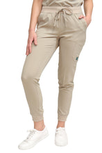 Cargar imagen en el visor de la galería, Conjunto SET Filipina y Pantalón JOGGER EV-04 Tatita REPELENTE A FLUIDOS-Color KAKI Dama-Ana Isabel Uniformes