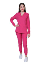 Cargar imagen en el visor de la galería, CONJUNTOS COLOR FANDANGO CON PANT JOGGER DAMA EV-01-02-03-04-16-20