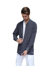 Cargar imagen en el visor de la galería, CHAMARRA WARM UP DOBLE STRETCH CON CIERRE con REPELENTE A FLUIDOS para Hombre - EA-06