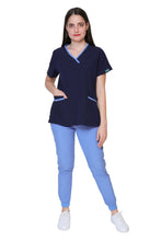 Cargar imagen en el visor de la galería, CONJUNTOS COLOR MARINO CON PANT JOGGER DAMA EV-01-02-03-04-16-18-20-30