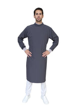 Cargar imagen en el visor de la galería, Bata Médica Quirúrgica COAT LINE de HOMBRE - DOBLE STRETCH con REPELENTE A FLUIDOS para HOMBRE - EA-08-COATLINE HOMBRE