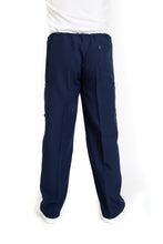 Cargar imagen en el visor de la galería, Conjunto SET Filipina MANGA LARGA y Pantalón JP-14 UNISEX-Color MARINO-JUANPA