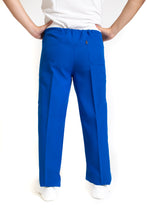 Cargar imagen en el visor de la galería, Conjunto SET Filipina y Pantalón JP-13 UNISEX-Color AZUL REY-JUANPA