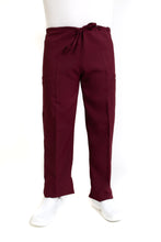 Cargar imagen en el visor de la galería, Conjunto SET Filipina y Pantalón JP-13 UNISEX-Color VINO-JUANPA