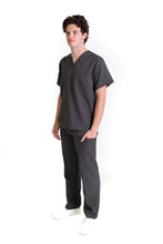 Cargar imagen en el visor de la galería, Conjunto SET Filipina y Pantalón JP-13 UNISEX-Color PEWTER-JUANPA