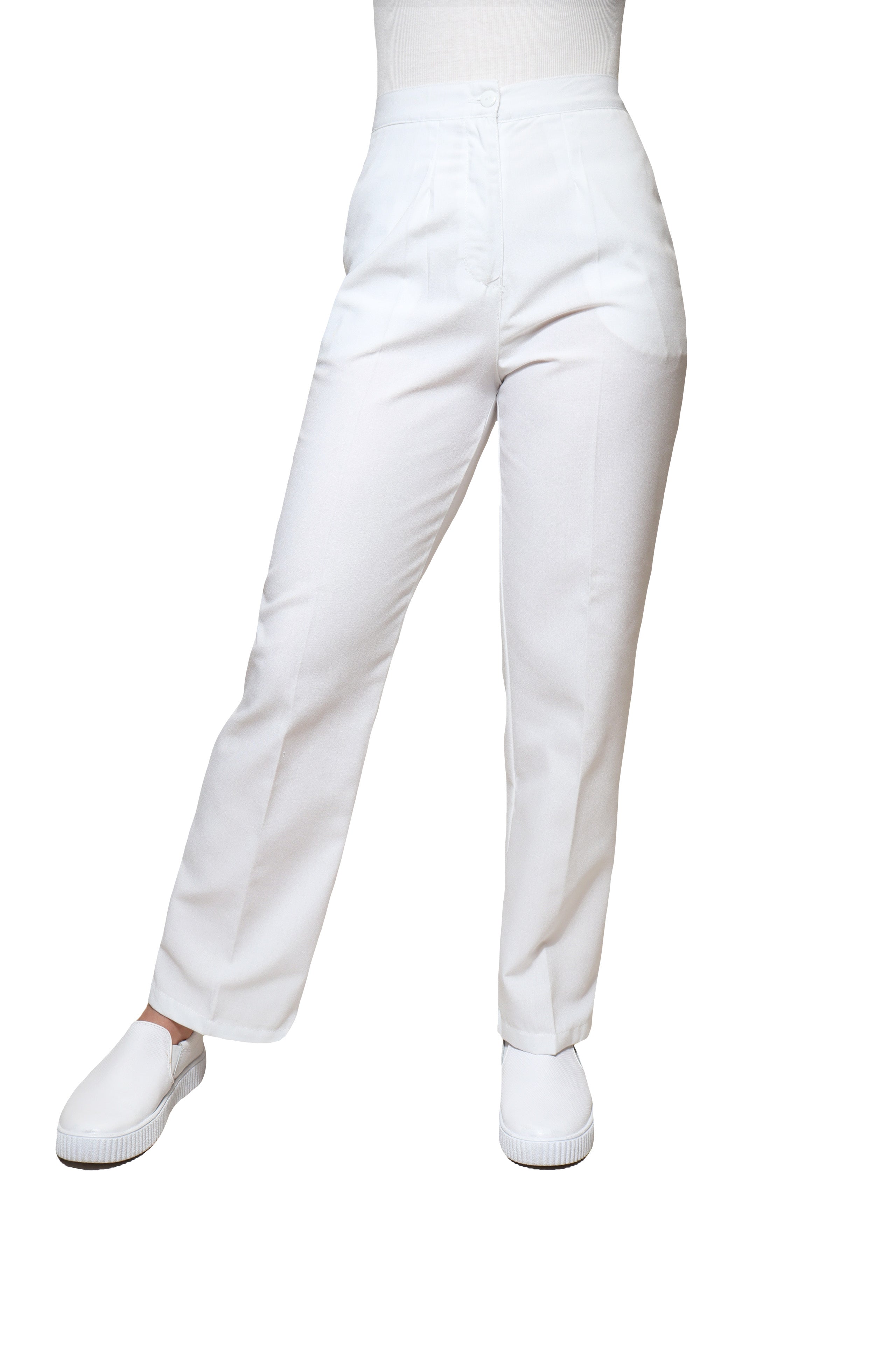 Pantalones TERGALES KA-155-148-144-143 - BLANCO- ANA ISABEL UNIFORMES