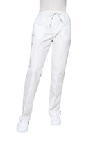 Cargar imagen en el visor de la galería, Conjunto SET Filipina y Pantalón KA-56 MARIPOSITAS -Color BLANCO- Dama- KAREN MEDICAL FASHION