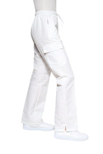 Cargar imagen en el visor de la galería, Conjunto SET Filipina y Pantalón KA-56 MARIPOSITAS -Color BLANCO- Dama- KAREN MEDICAL FASHION