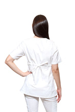 Cargar imagen en el visor de la galería, Conjunto SET Filipina y Pantalón KA-67 Karla -Color BLANCO Dama-KAREN MEDICAL FASHION
