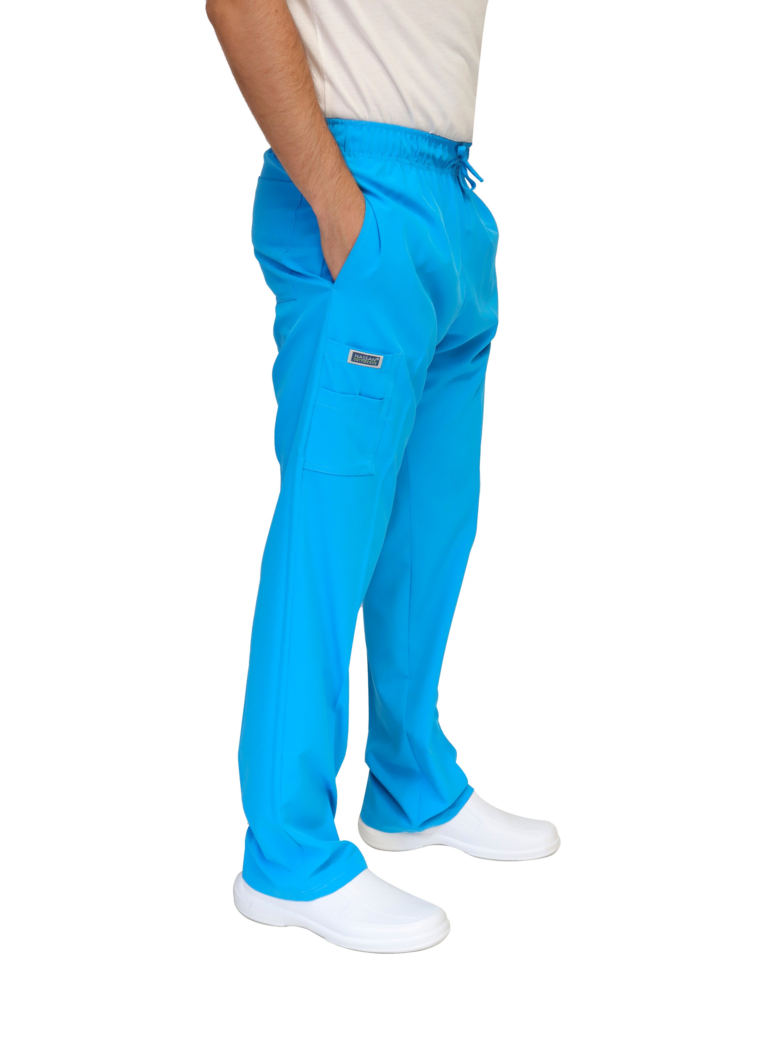 Conjunto SET EA-02 REPELENTE A FLUIDOS-Color TURQUESA-HASSAN Uniformes