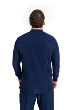 Cargar imagen en el visor de la galería, Conjunto SET Filipina MANGA LARGA y Pantalón EA-03 REPELENTE A FLUIDOS-Color MARINO HOMBRE-HASSAN Uniformes