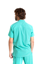 Cargar imagen en el visor de la galería, Filipina EA-02 REPELENTE A FLUIDOS-Color JADE HOMBRE-HASSAN Uniformes