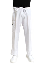 Cargar imagen en el visor de la galería, Conjunto SET Filipina MANGA LARGA y Pantalón JP-14 UNISEX-Color BLANCO-JUANPA