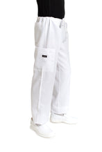 Cargar imagen en el visor de la galería, Conjunto SET Filipina MANGA LARGA y Pantalón JP-14 UNISEX-Color BLANCO-JUANPA