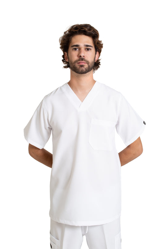 Filipina Top JP-13 UNISEX-Color Blanco-JUANPA