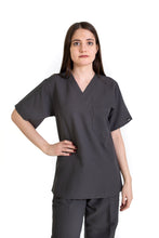 Cargar imagen en el visor de la galería, Conjunto SET Filipina y Pantalón JP-13 UNISEX-Color PEWTER-JUANPA