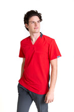 Cargar imagen en el visor de la galería, Filipina EA-02 REPELENTE A FLUIDOS-Color ROJO/PEWTER HOMBRE-HASSAN Uniformes