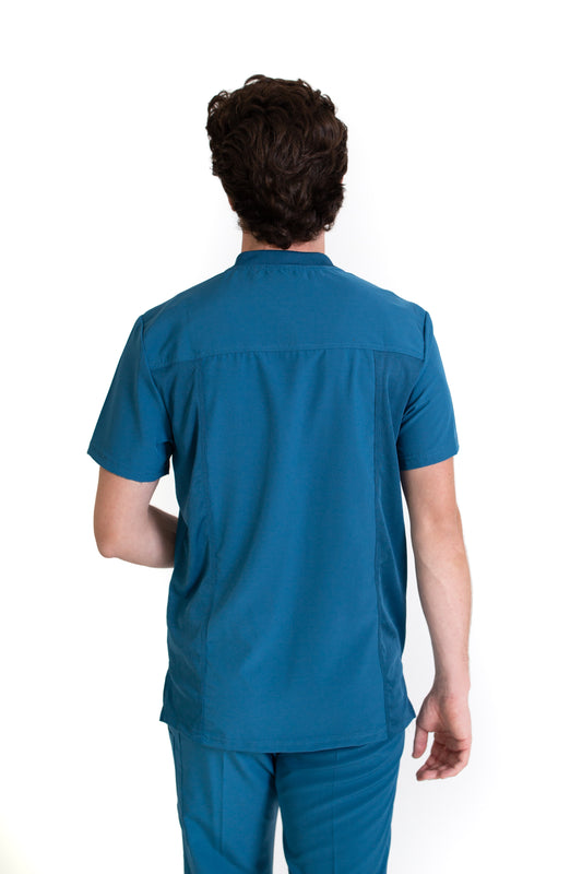 Filipina EA-02 REPELENTE A FLUIDOS-Color CARIBE HOMBRE-HASSAN Uniformes