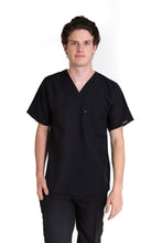 Cargar imagen en el visor de la galería, Conjunto SET Filipina y Pantalón JP-13 UNISEX-Color NEGRO-JUANPA