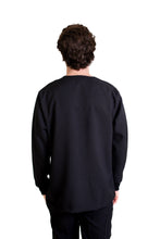 Cargar imagen en el visor de la galería, Conjunto SET Filipina MANGA LARGA y Pantalón JP-14 UNISEX-Color NEGRO-JUANPA