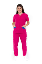 Cargar imagen en el visor de la galería, CONJUNTOS COMBINADOS EV-07-08-09 - Pantalón Rosa - REPELENTES DAMA