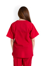 Cargar imagen en el visor de la galería, Conjunto SET Filipina y Pantalón JP-13 UNISEX-Color ROJO-JUANPA