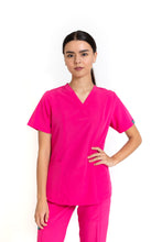 Cargar imagen en el visor de la galería, Conjunto SET Filipina y Pantalón EV-01 Chicu REPELENTE A FLUIDOS-Color FANDANGO Dama-Ana Isabel Uniformes