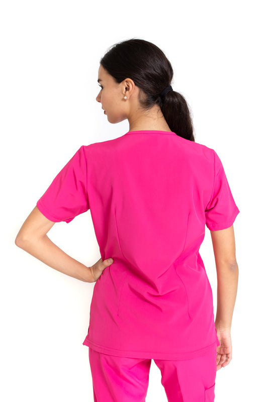 Filipina Top EV-03 Nani REPELENTE A FLUIDOS-Color FANDANGO Dama-Ana Isabel Uniformes