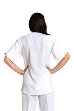 Cargar imagen en el visor de la galería, Filipina Top JP-13 UNISEX-Color Blanco-JUANPA