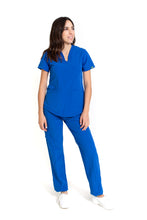 Cargar imagen en el visor de la galería, CONJUNTOS COLOR REY DAMA EV-02-07-08-09-16 Pantalón Azul Rey