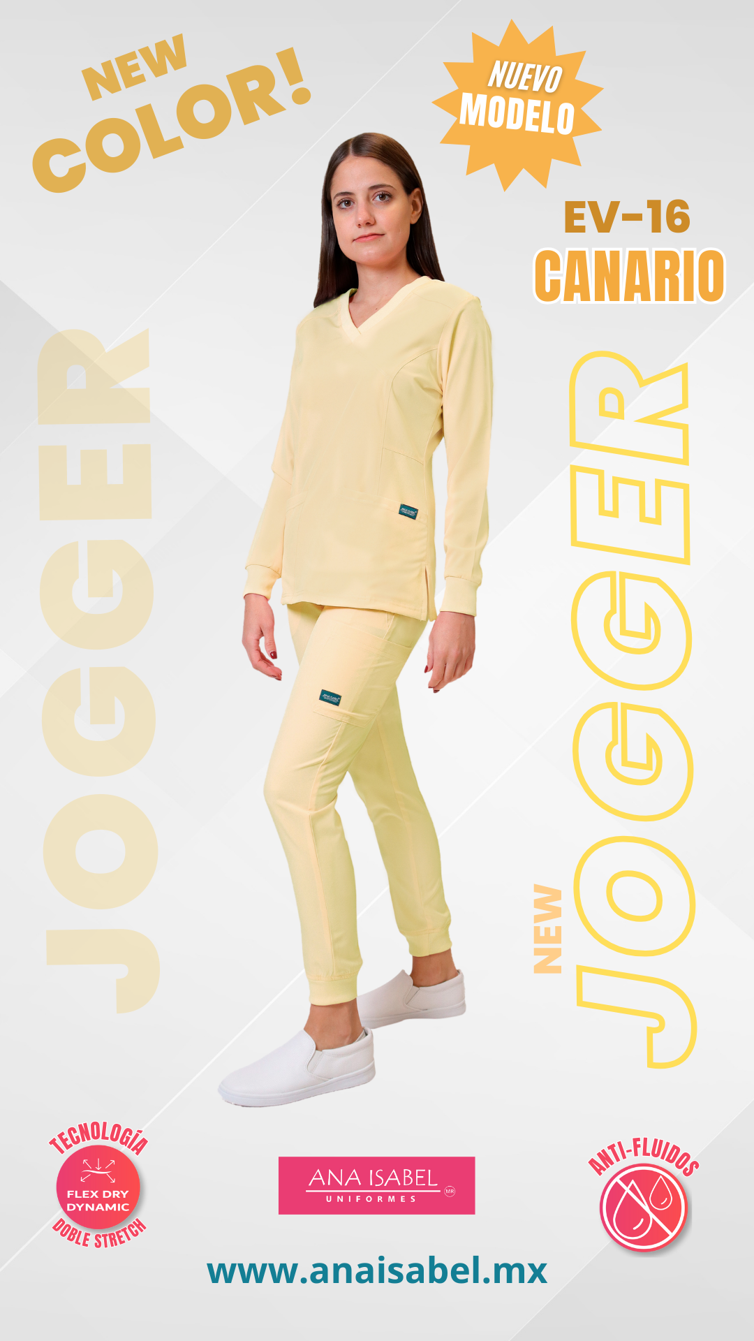 CONJUNTO EV-16 TATITA MANGA LARGA CON PANTALÓN JOGGER DAMA más COLORES