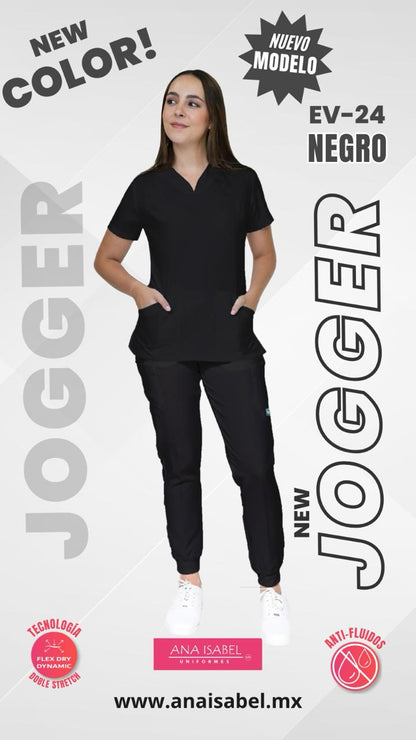 CONJUNTO EV-24 KITTY CON PANTALÓN JOGGER DAMA