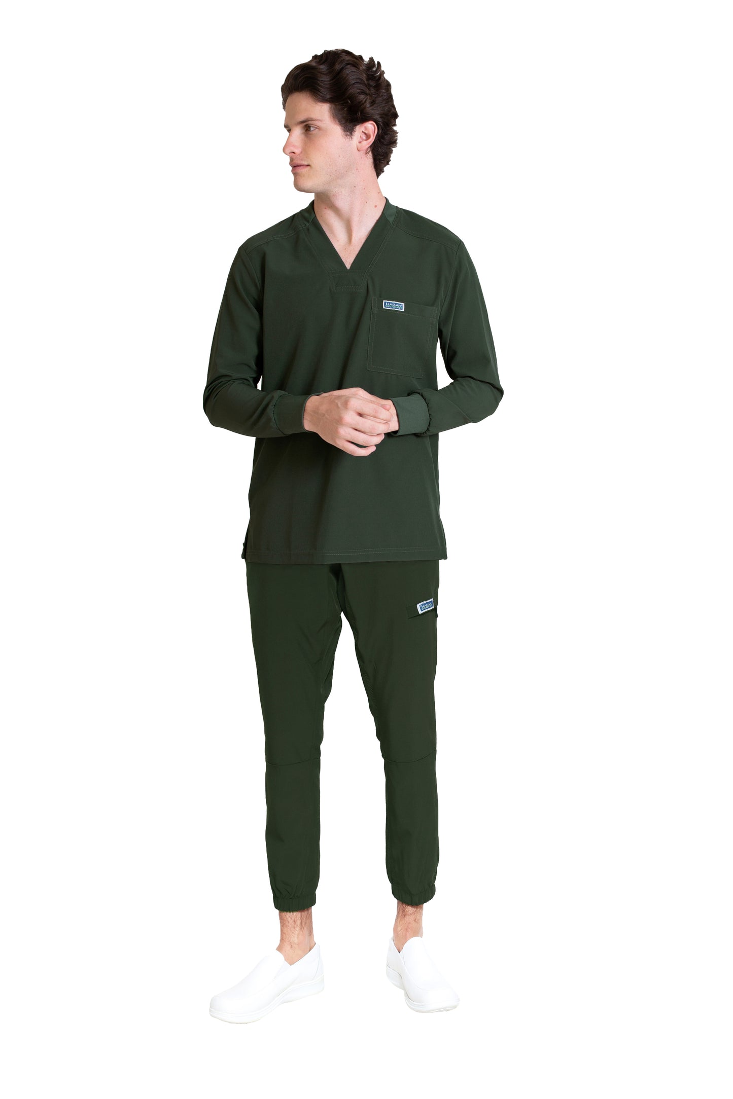 CONJUNTO EA-03 MANGA LARGA y Pantalón JOGGER HOMBRE