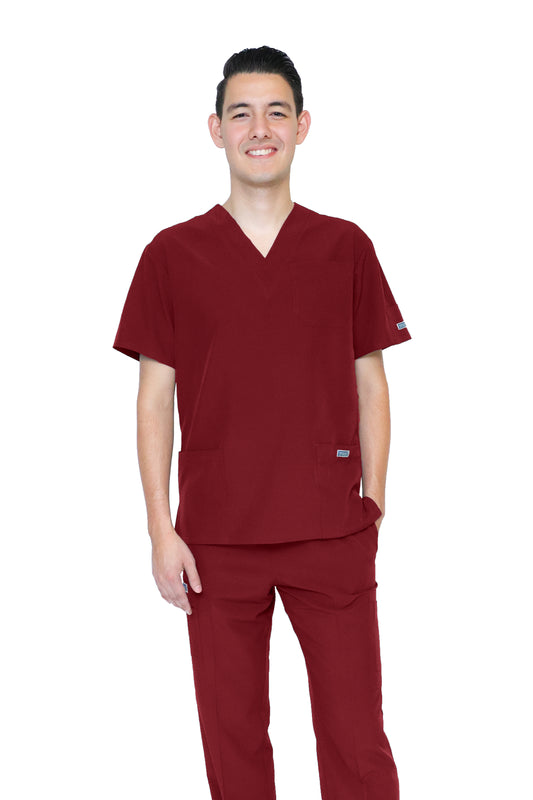 Filipina EA-09 REPELENTE A FLUIDOS-Color VINO HOMBRE-HASSAN Uniformes