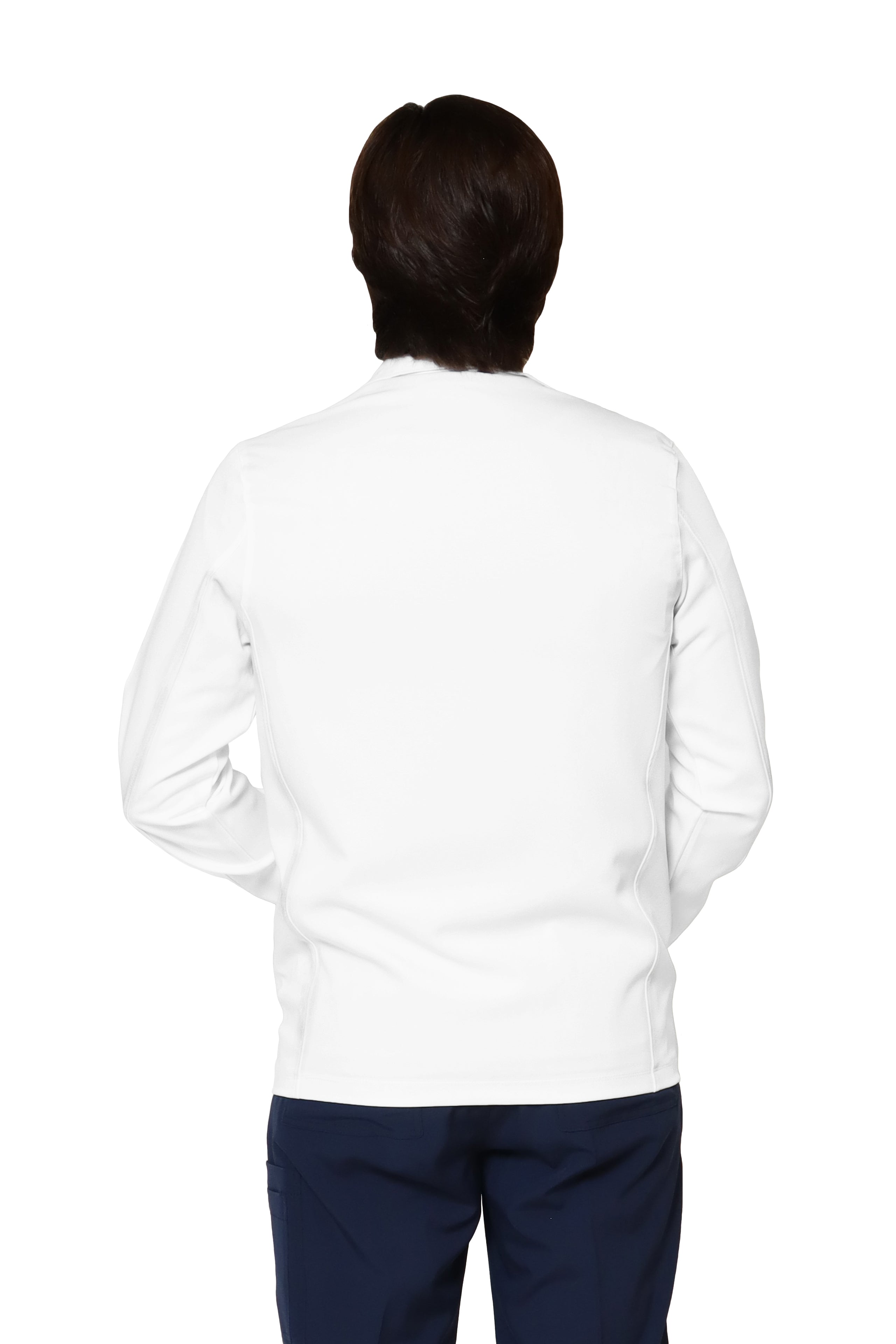CHAMARRA FIT JACKET EXTRA GRUESA- DOBLE STRETCH CON CIERRE con REPELENTE A FLUIDOS para Caballero - EA-10