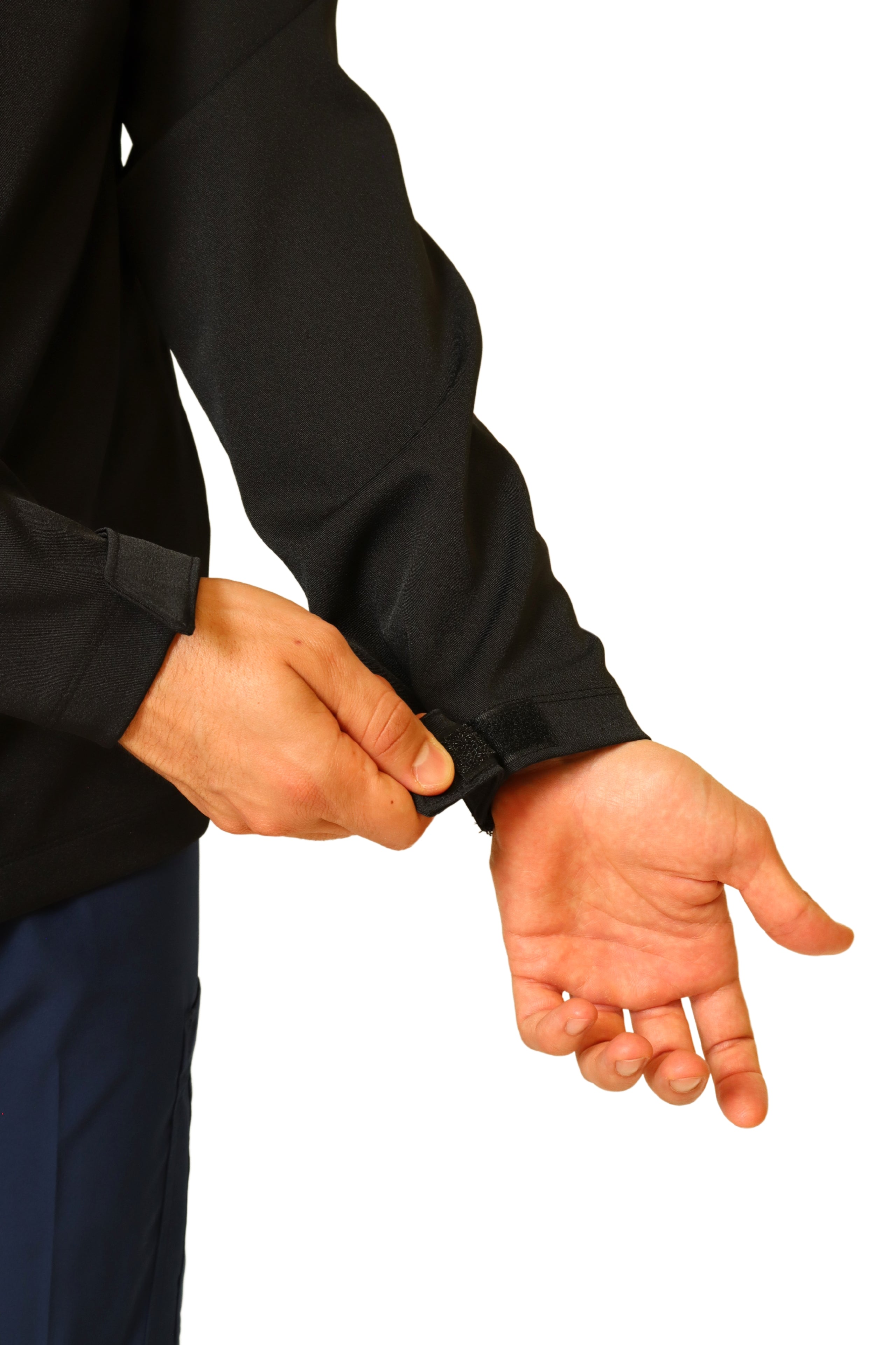 CHAMARRA FIT JACKET EXTRA GRUESA- DOBLE STRETCH CON CIERRE con REPELENTE A FLUIDOS para Caballero - EA-10