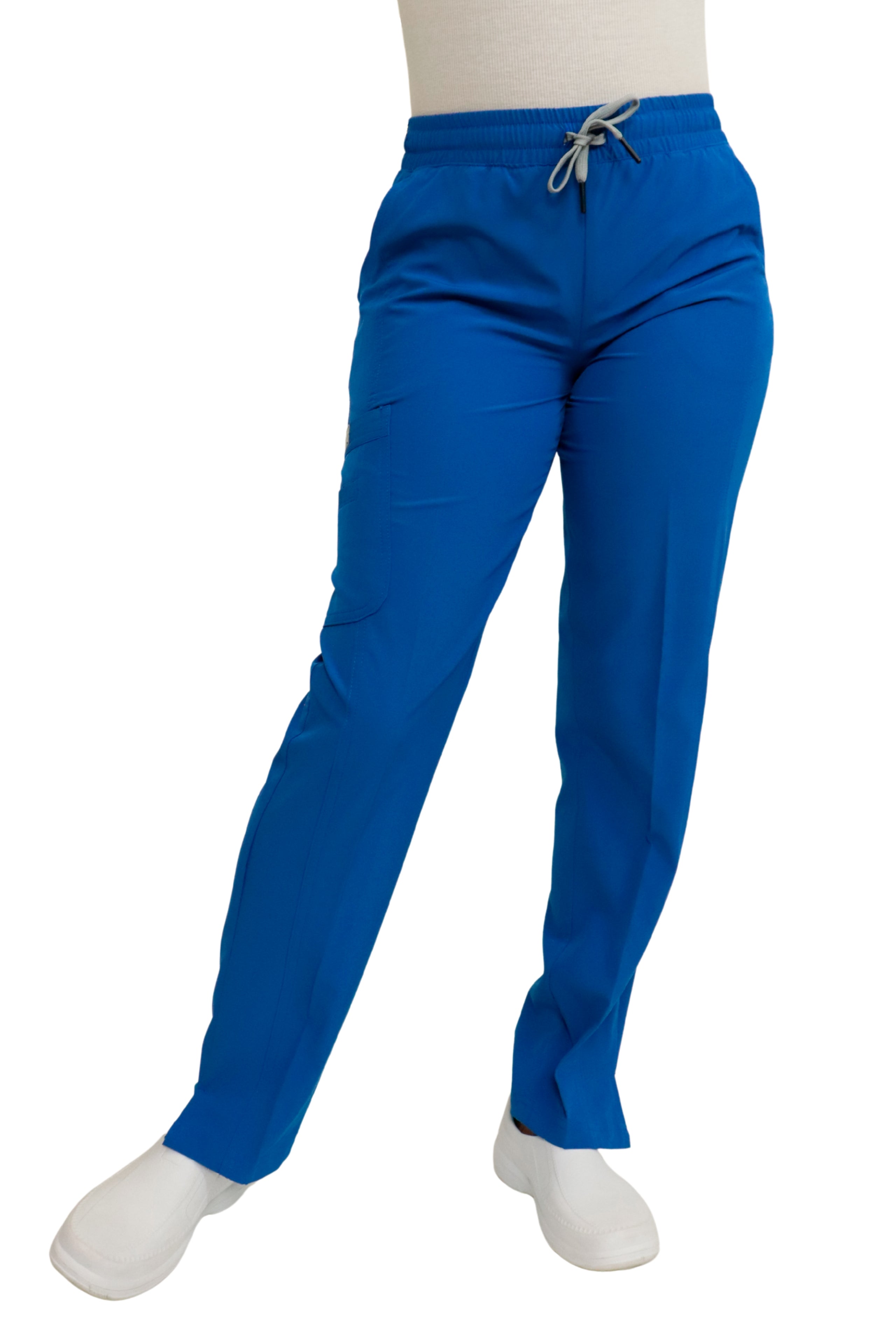 PANTALÓN EGD-145 HIGH WAIST DAMA ETIQUETA GRIS