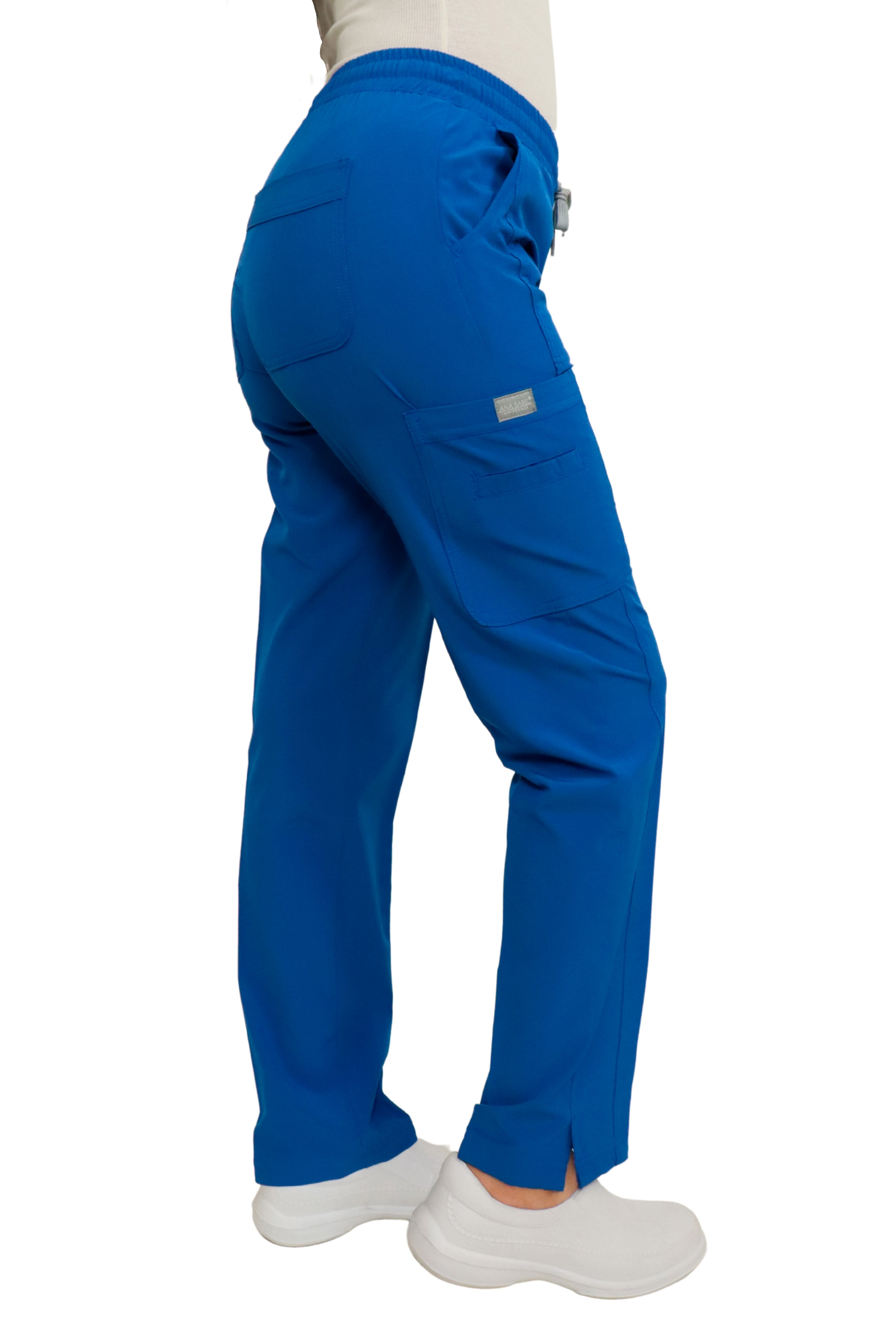 PANTALÓN EGD-145 HIGH WAIST DAMA ETIQUETA GRIS
