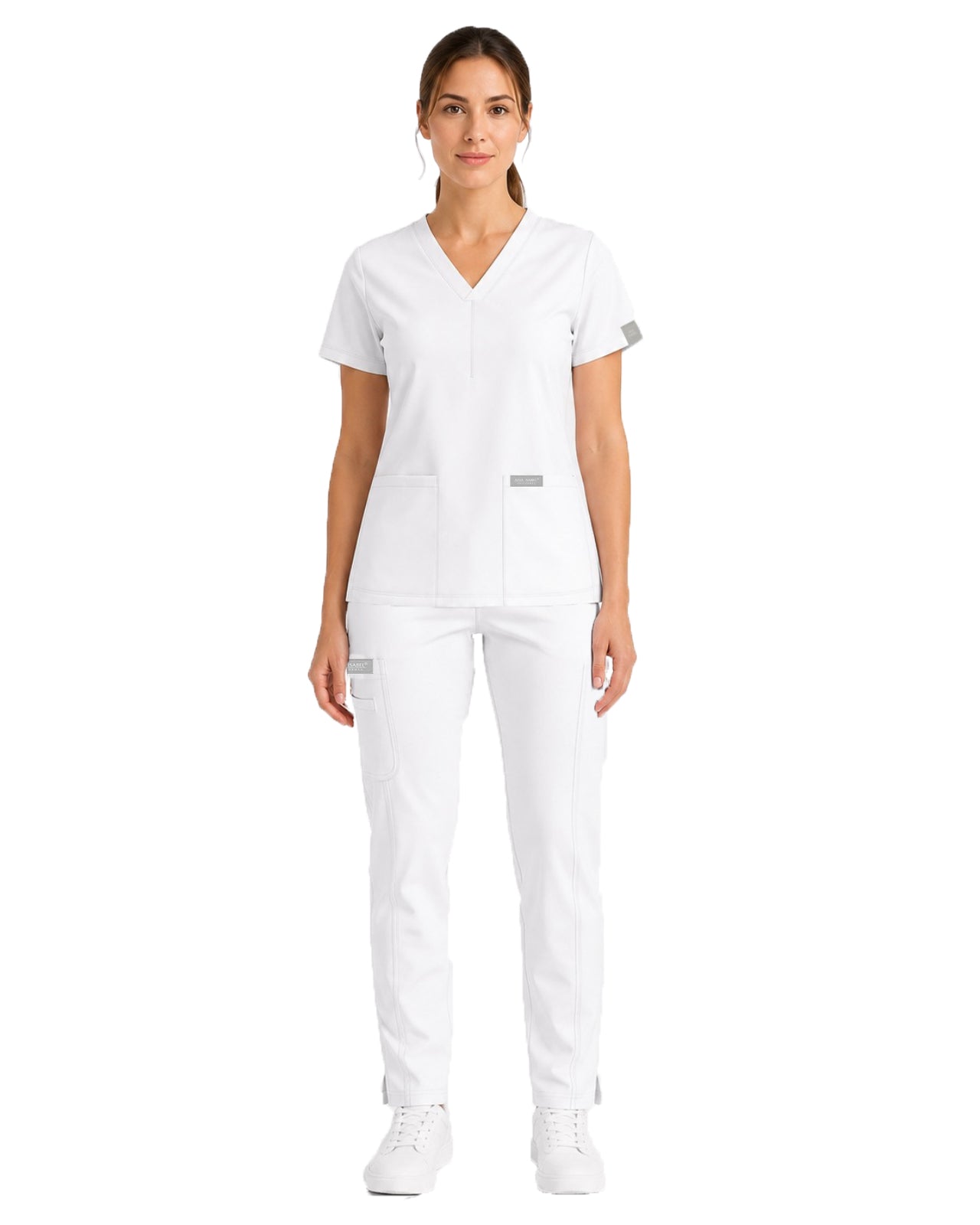CONJUNTO EGD-21 DIANA - ETIQUETA GRIS DAMA- PANTALÓN HIGH WAIST EGD-145