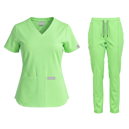 CONJUNTO EGD-21 DIANA - ETIQUETA GRIS DAMA- PANTALÓN HIGH WAIST EGD-145