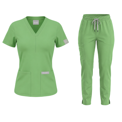 CONJUNTO EGD-21 DIANA - ETIQUETA GRIS DAMA- PANTALÓN HIGH WAIST EGD-145