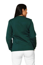 Cargar imagen en el visor de la galería, WARM UP Capitonado Chamarra Médica - Salida de Hospital - para Dama - Color VERDE- ER-40 - ANA ISABEL UNIFORMES
