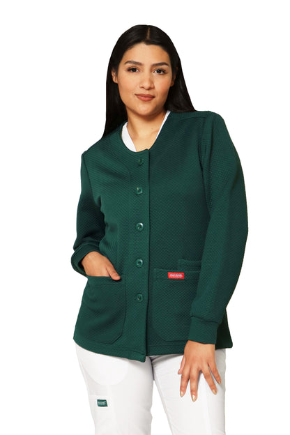 WARM UP Capitonado Chamarra Médica - Salida de Hospital - para Dama - ER-40 - ANA ISABEL UNIFORMES