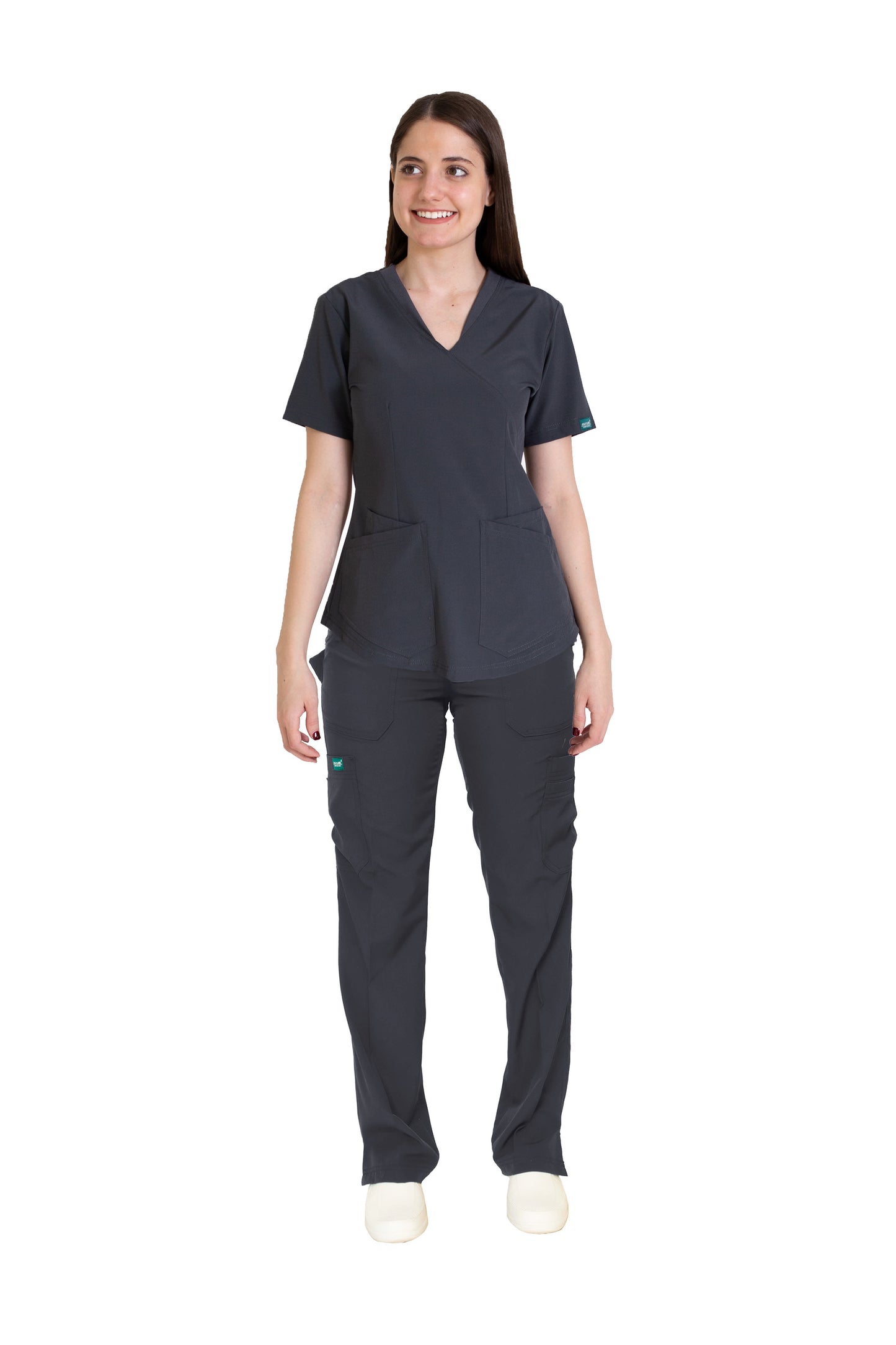 CONJUNTO EV-02 MUÑIN DAMA- PANTALÓN RECTO CON RIB EV-121