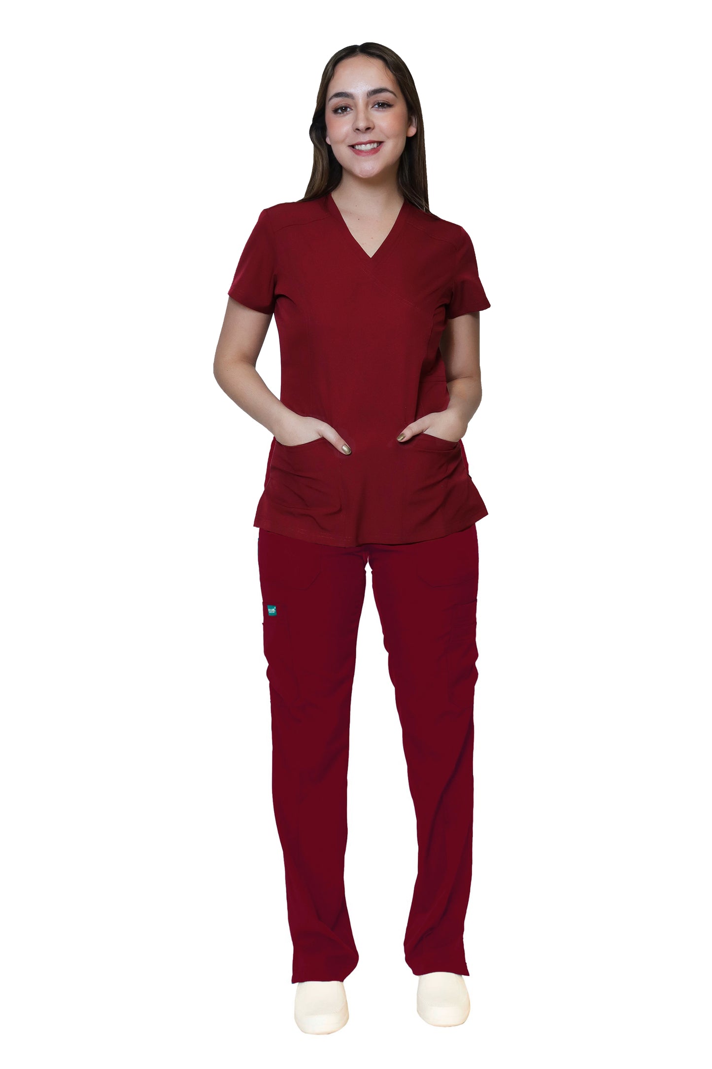 CONJUNTO EV-04 TATITA DAMA- PANTALÓN RECTO CON RIB EV-121
