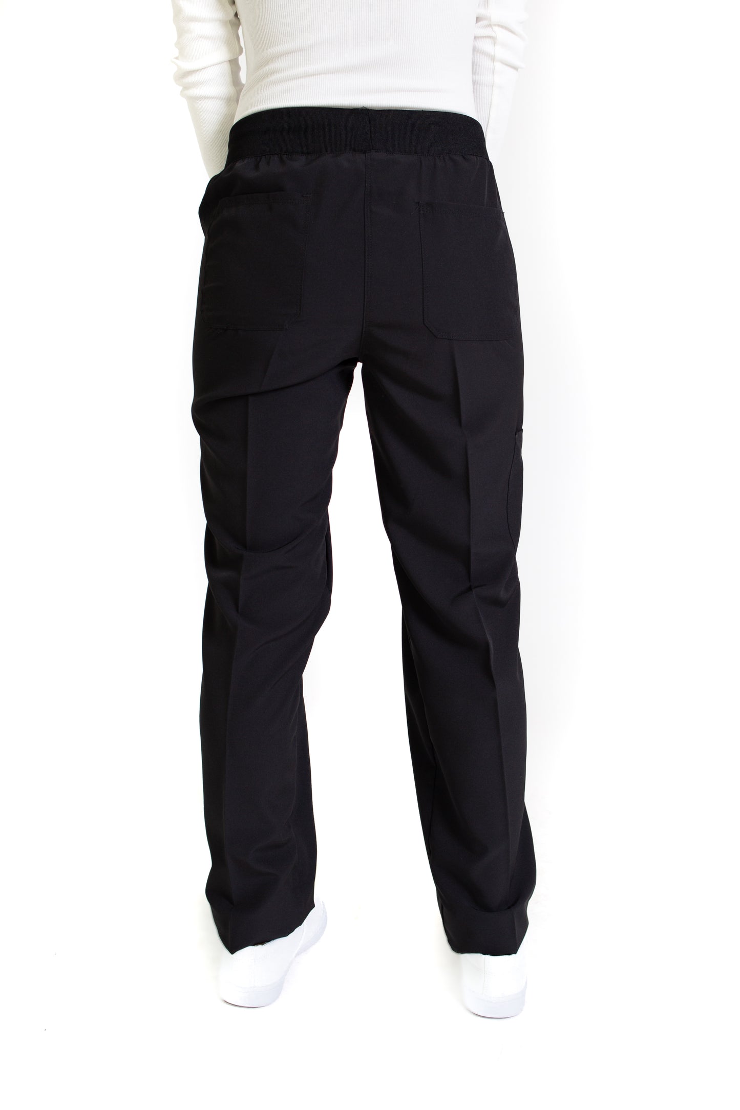 Conjunto SET Filipina y Pantalón EV-24 KITTY REPELENTE A FLUIDOS-Color NEGRO Dama-Ana Isabel Uniformes